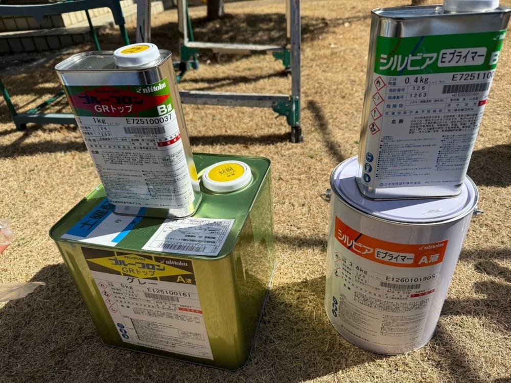 材料検収です。