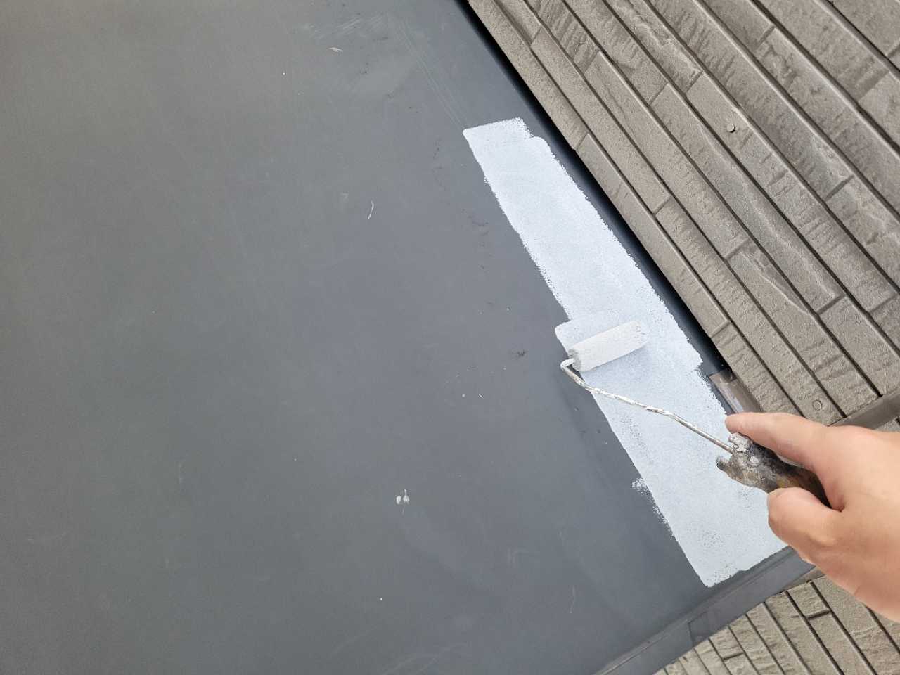 下塗りです。