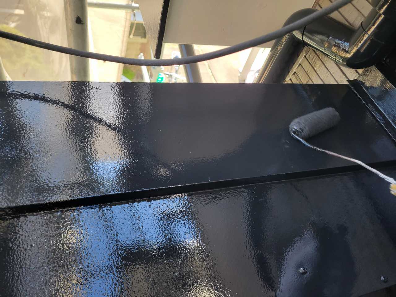 仕上げ塗装2回目です。