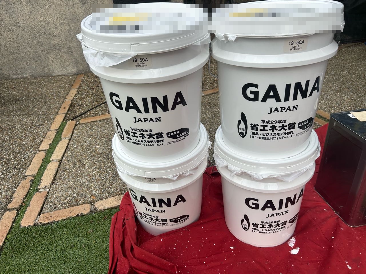材料検収です。