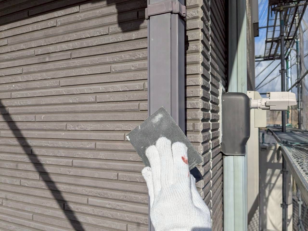 ケレン作業です。