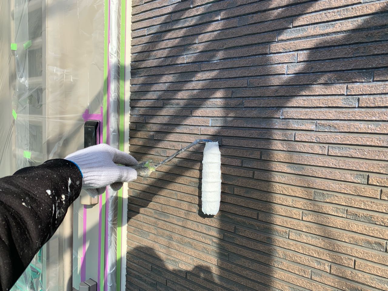 下塗りです。