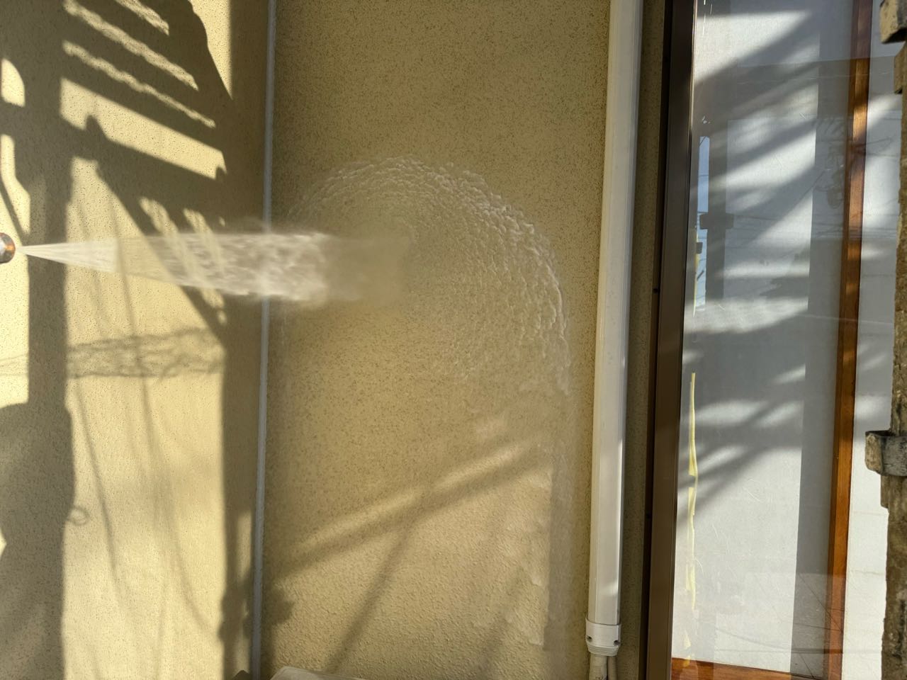 バイオ洗浄塗布です。