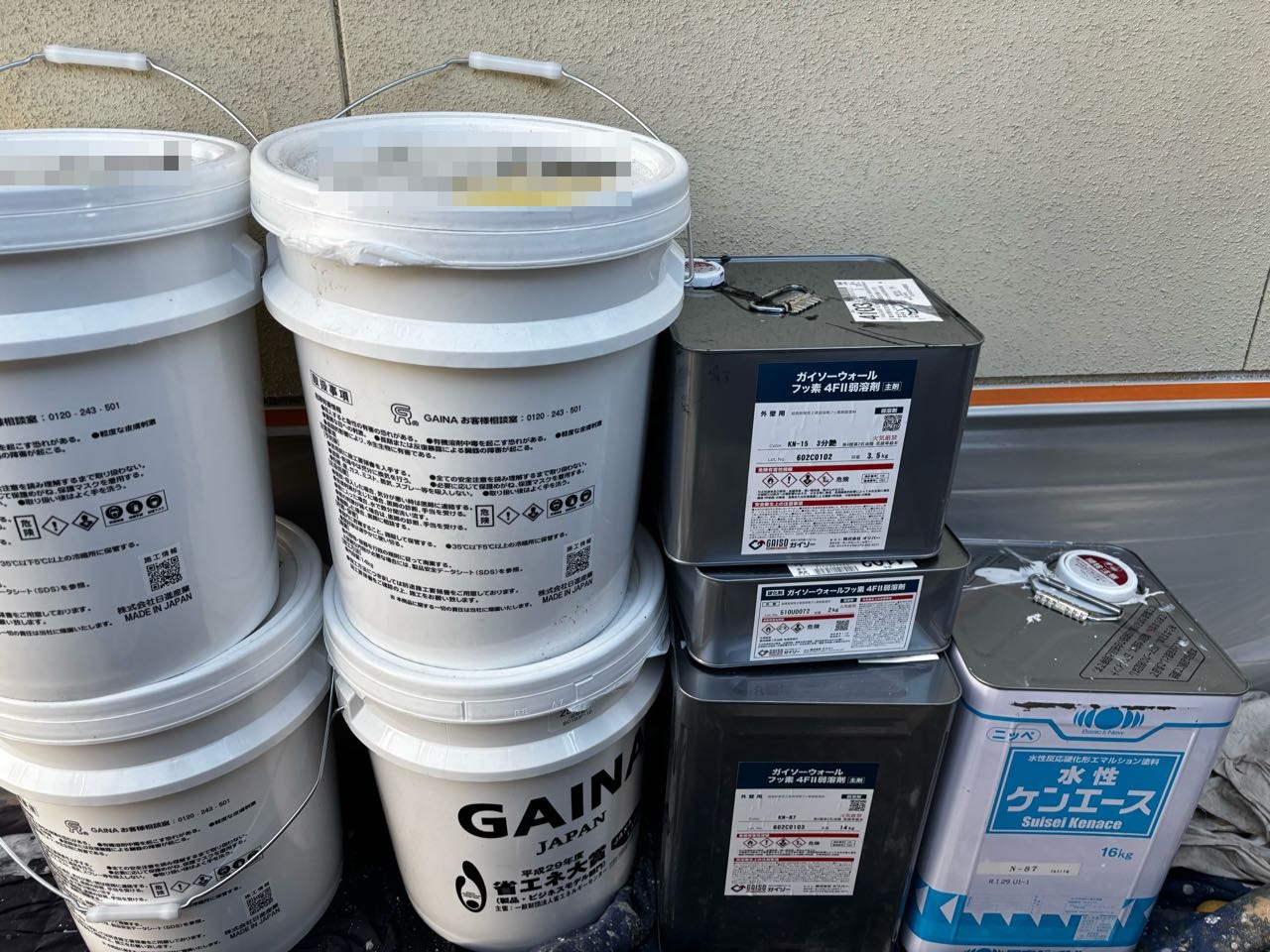 材料検収です。