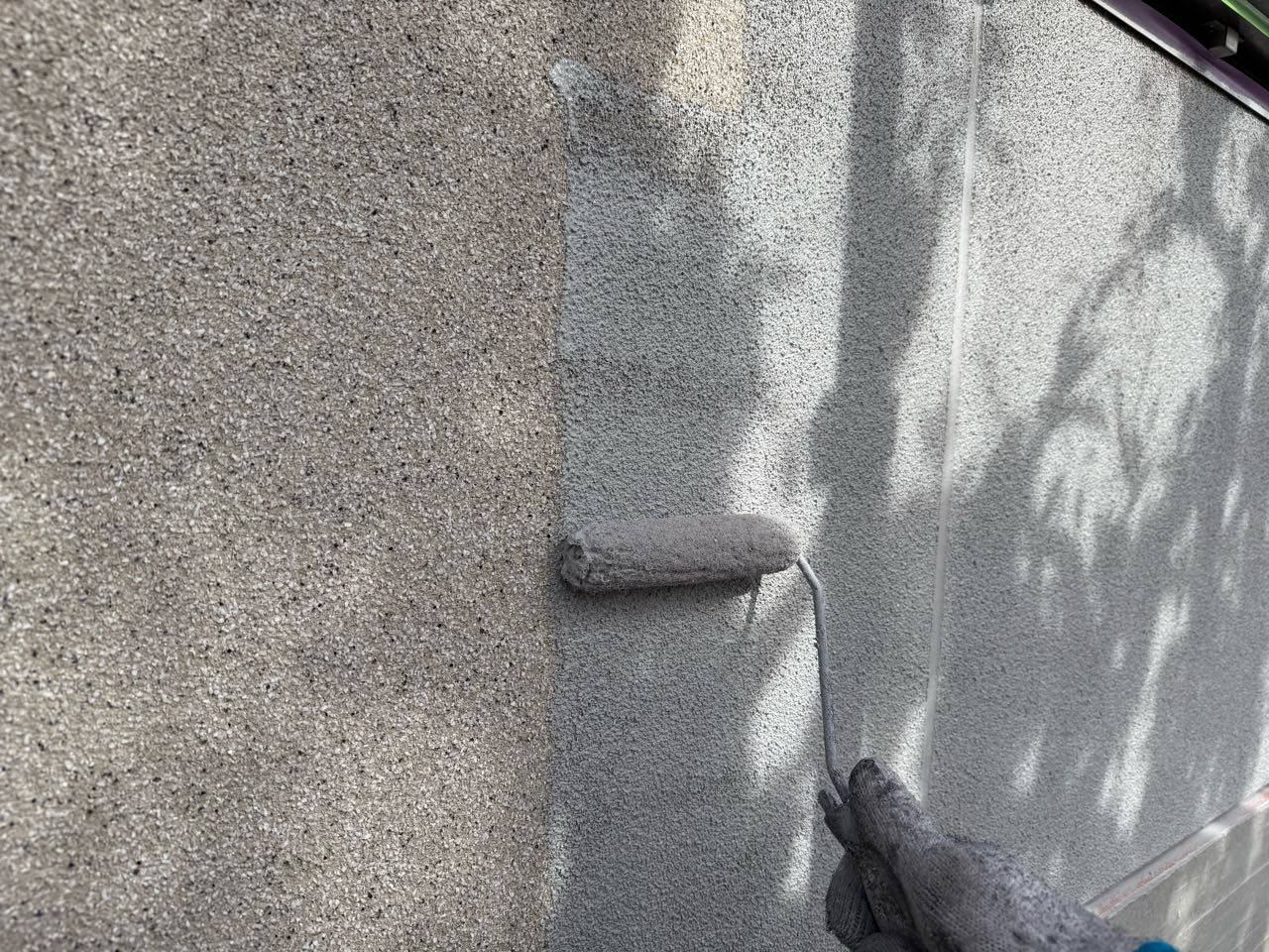 下塗りです。