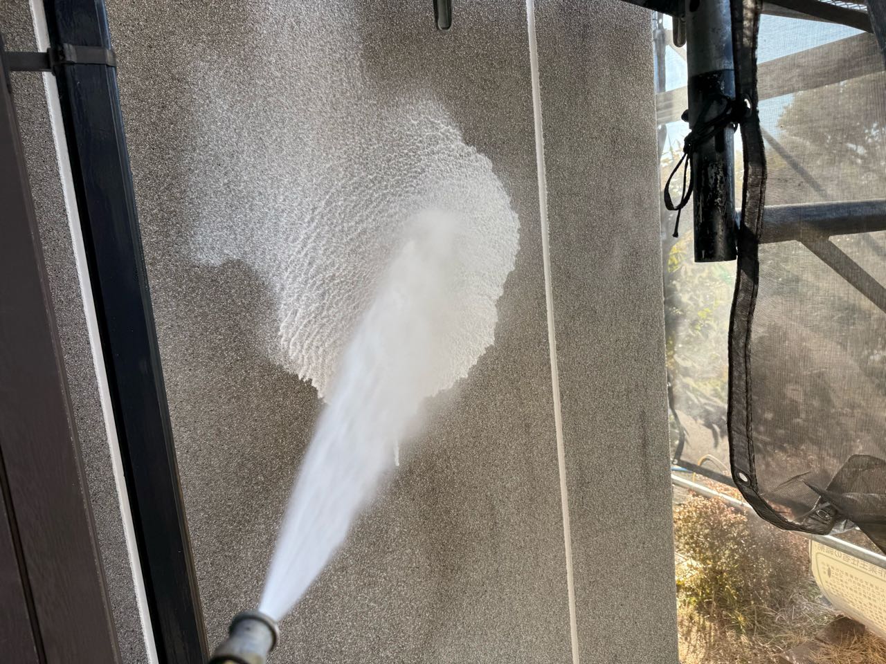 バイオ洗浄塗布です。