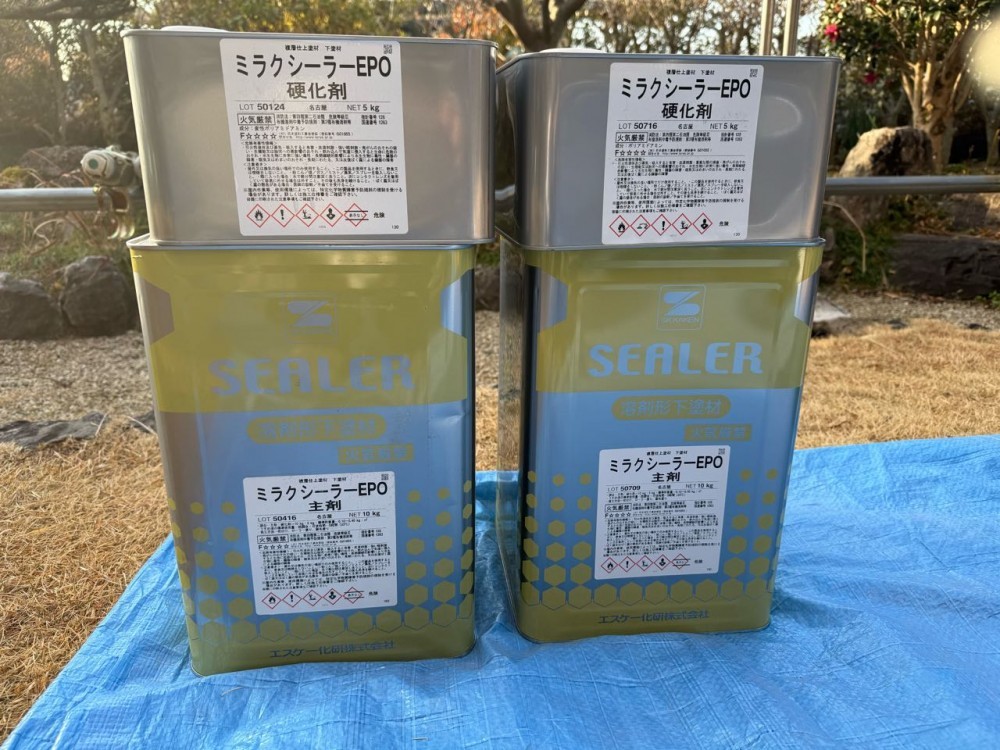 材料検収です。