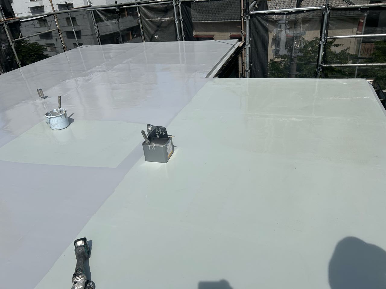 トップコート塗布。