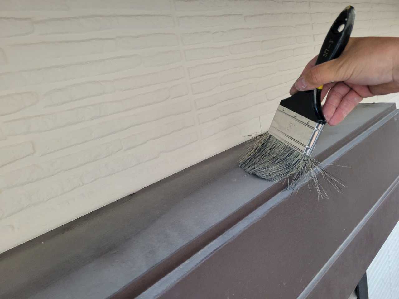 ケレン作業です。