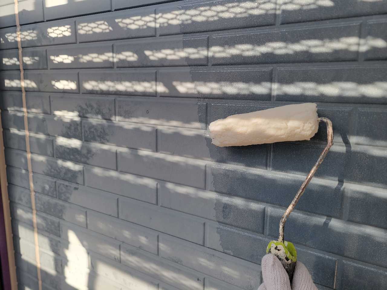 下塗りです。