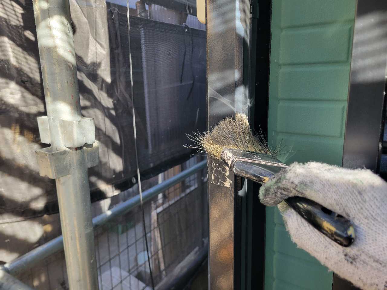 ケレン作業です。