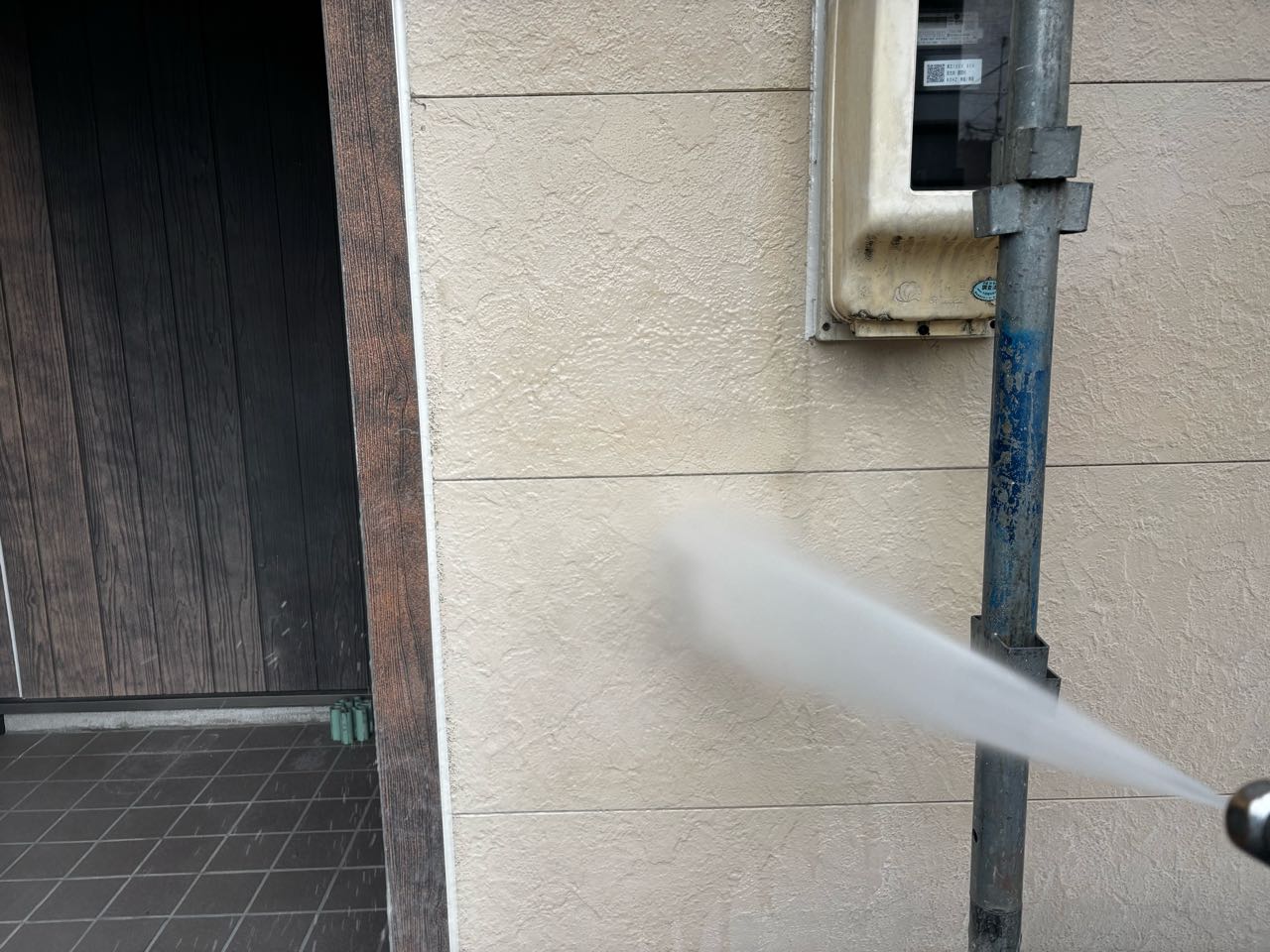 バイオ洗浄塗布です。