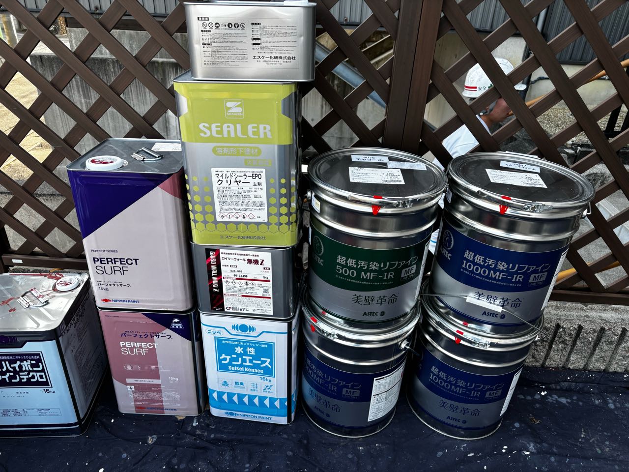 材料検収です。