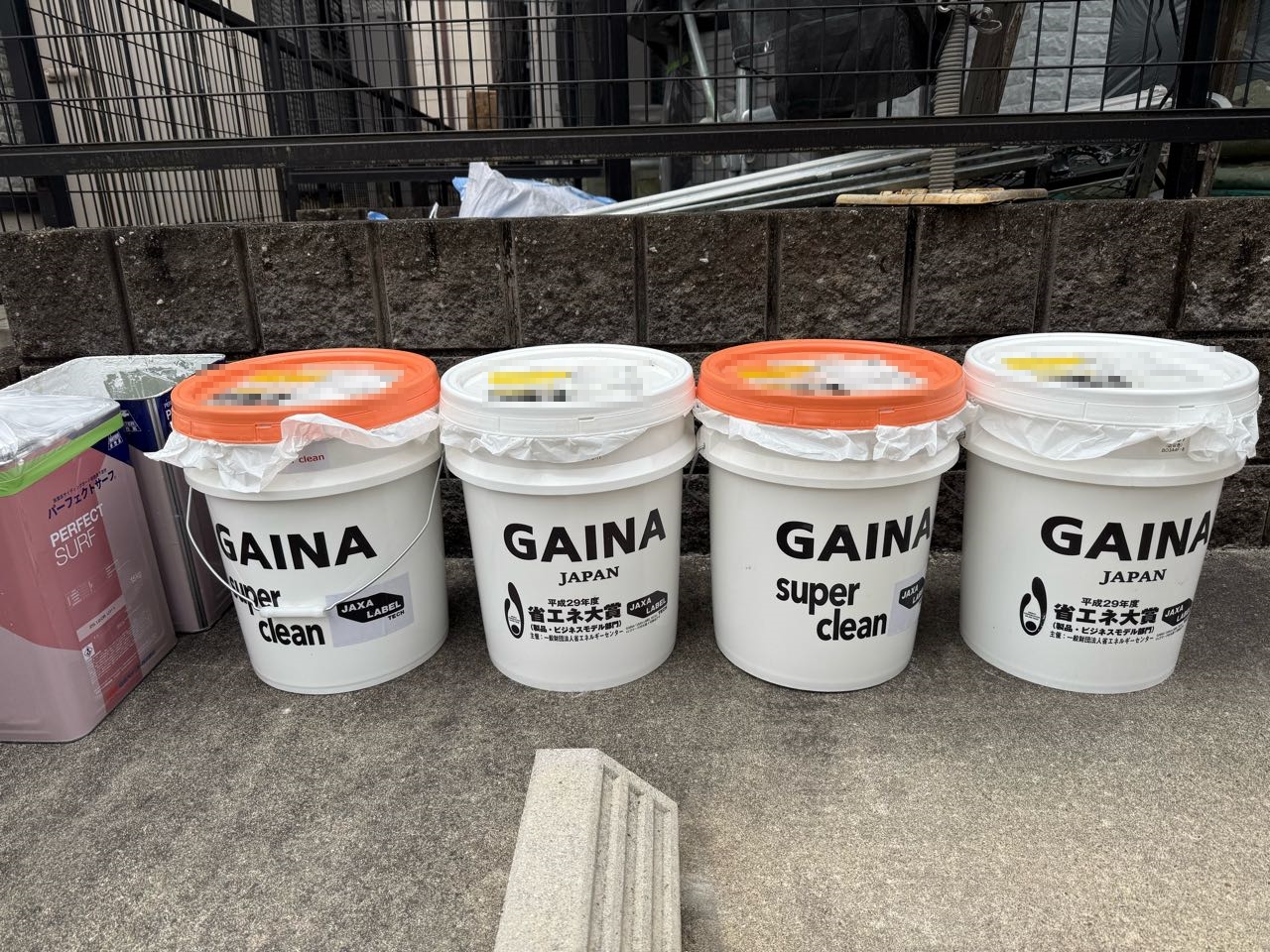 材料検収です。