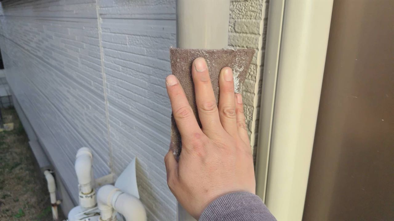 ケレン作業です。