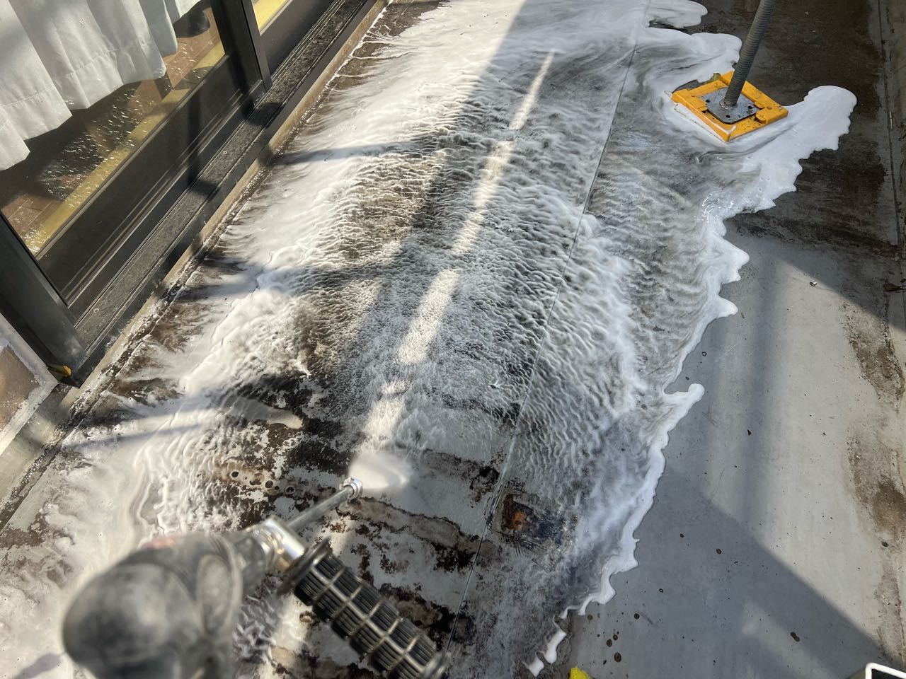 バイオ洗浄塗布です。