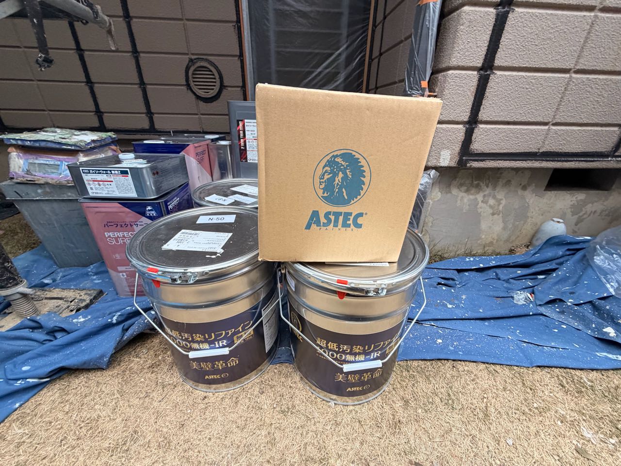 材料検収です。