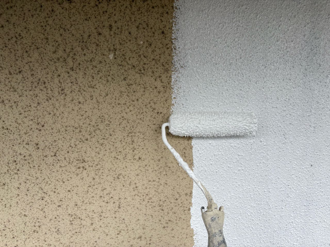 下塗りです。