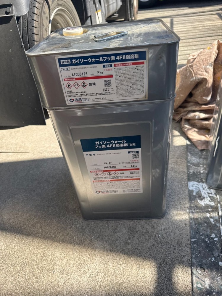 材料検収です。