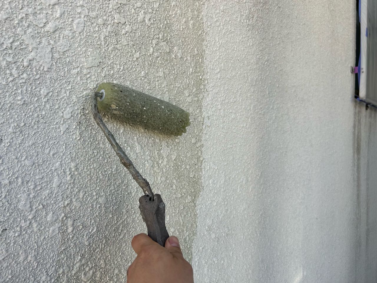 下塗りです。