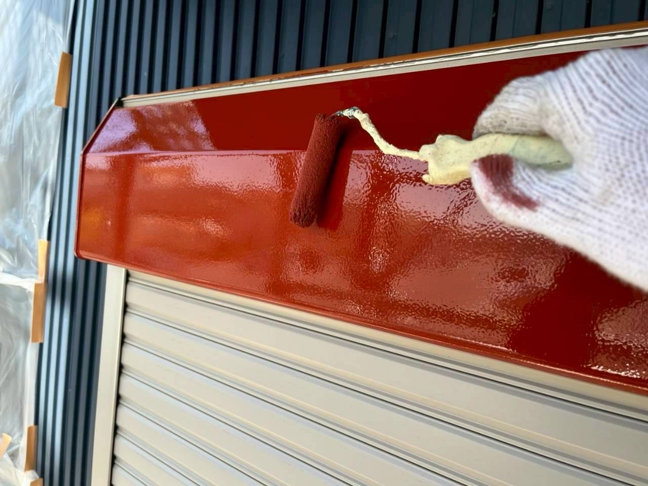 下塗りです。