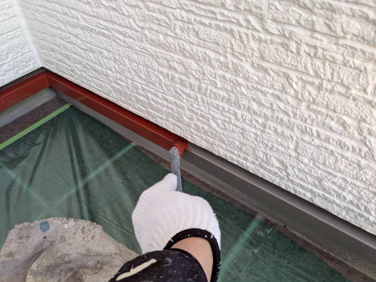 下塗りです。