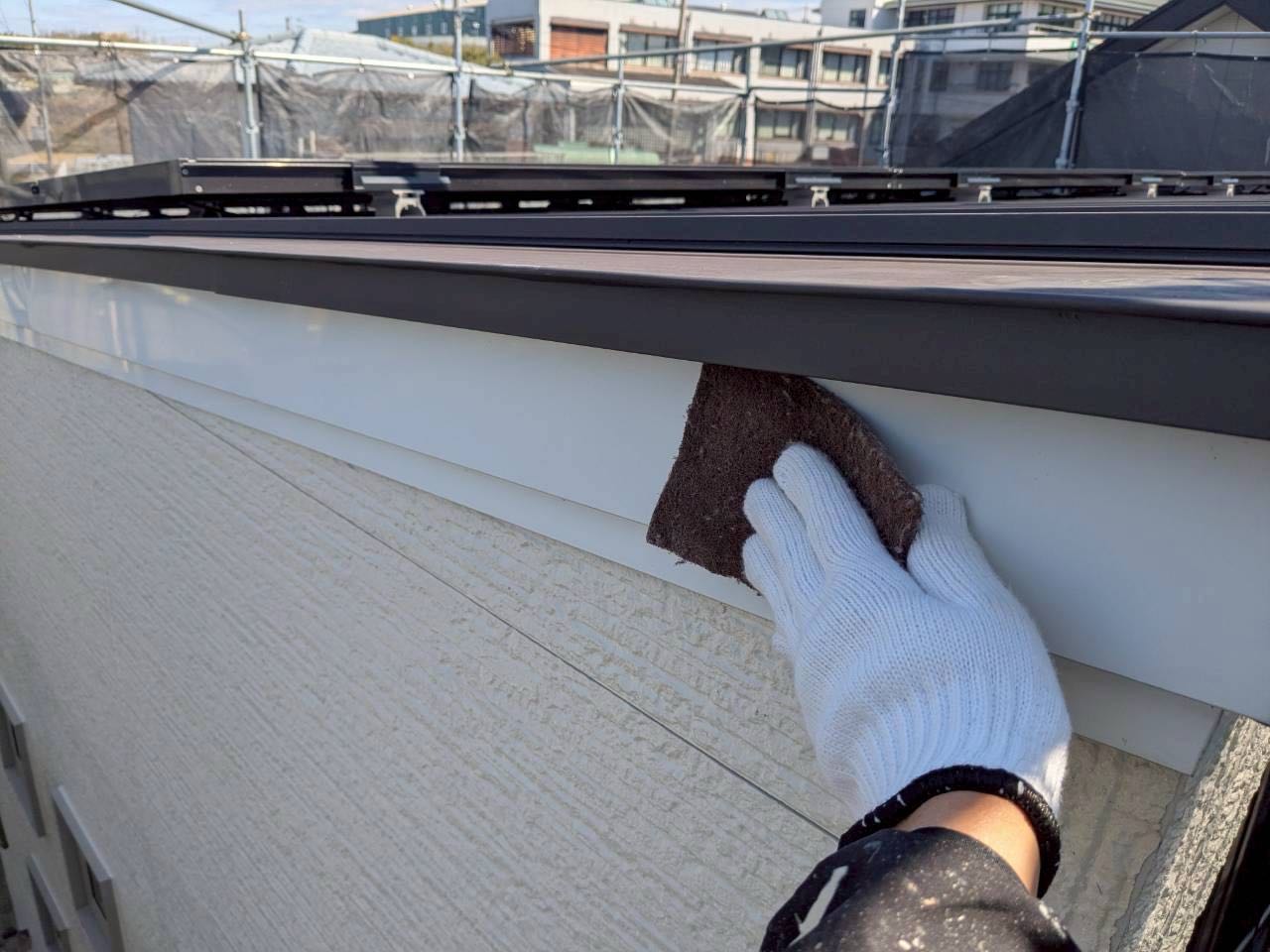 ケレン作業です。