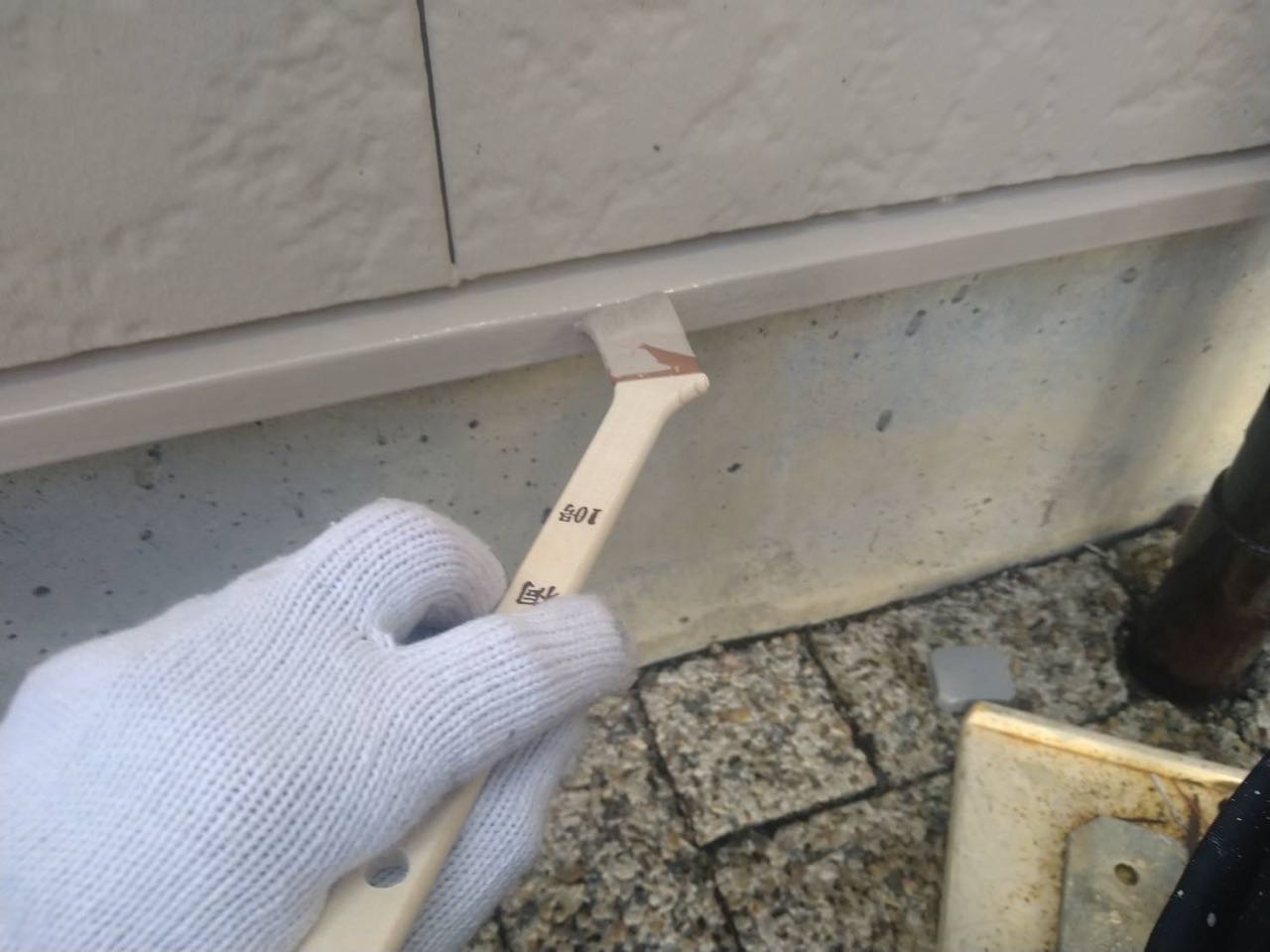 仕上げ塗装2回目です。
