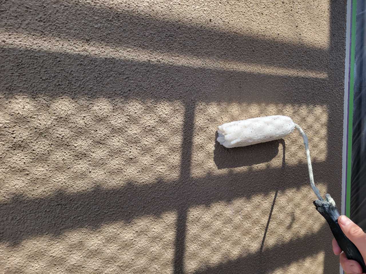 下塗りです。