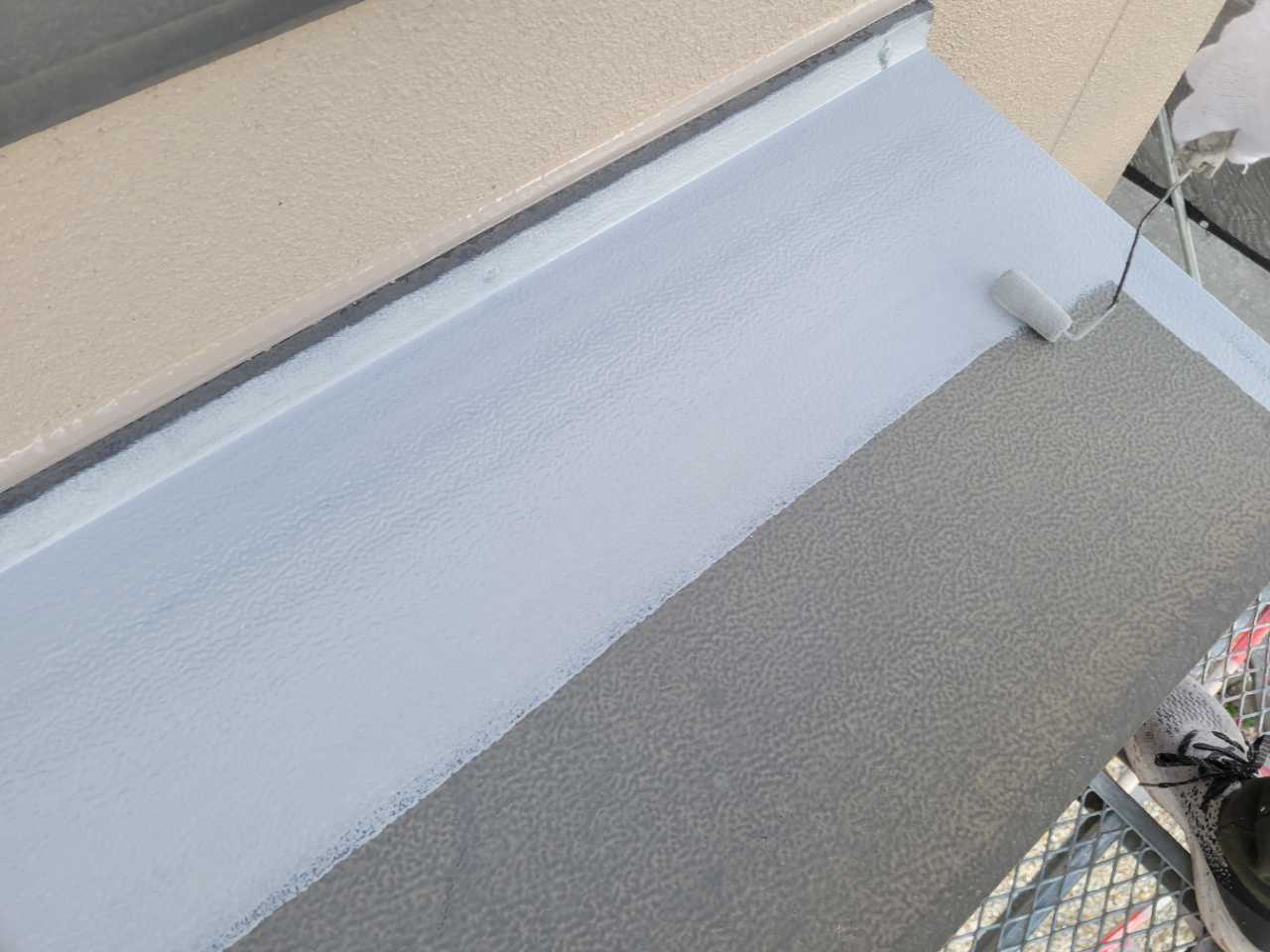 下塗りです。
