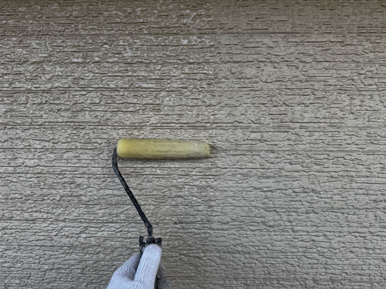 下塗りです。