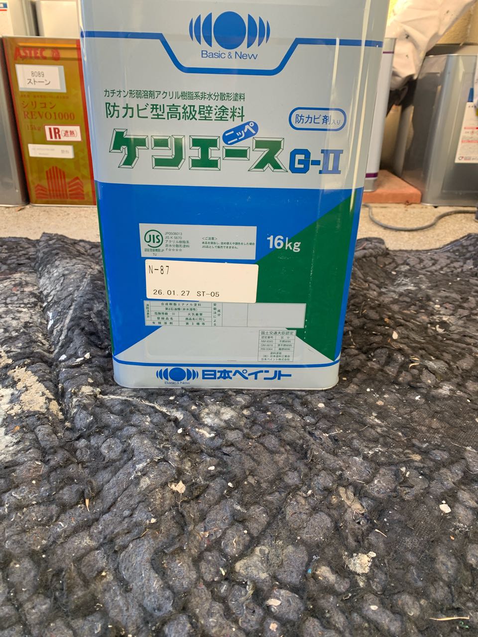 材料検収です。
