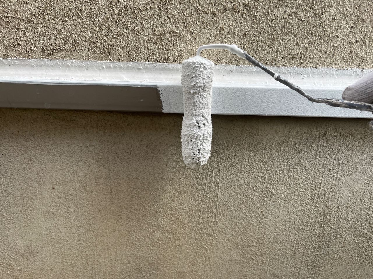 下塗りです。