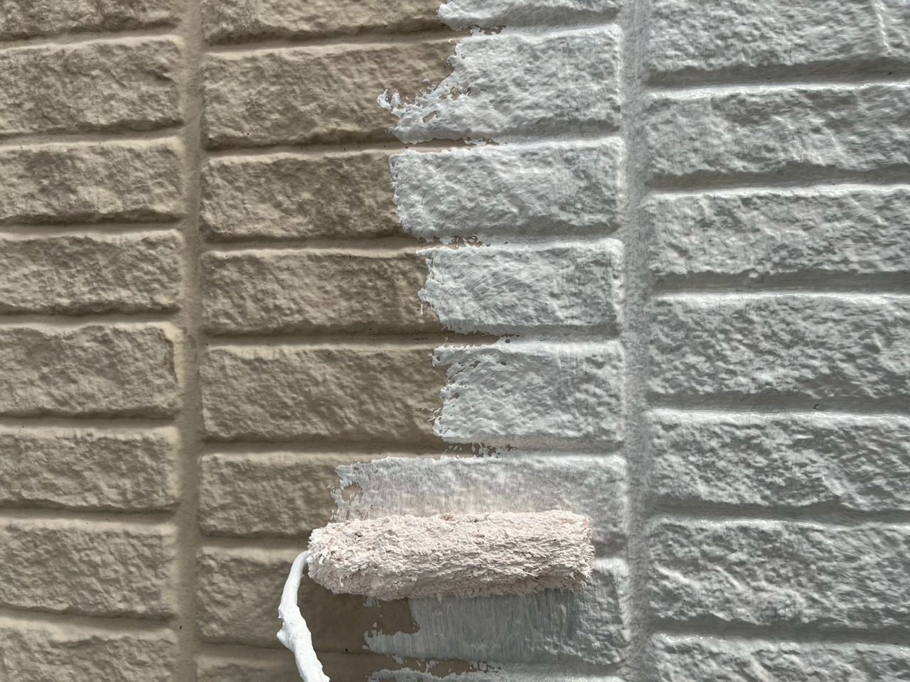 下塗りです。