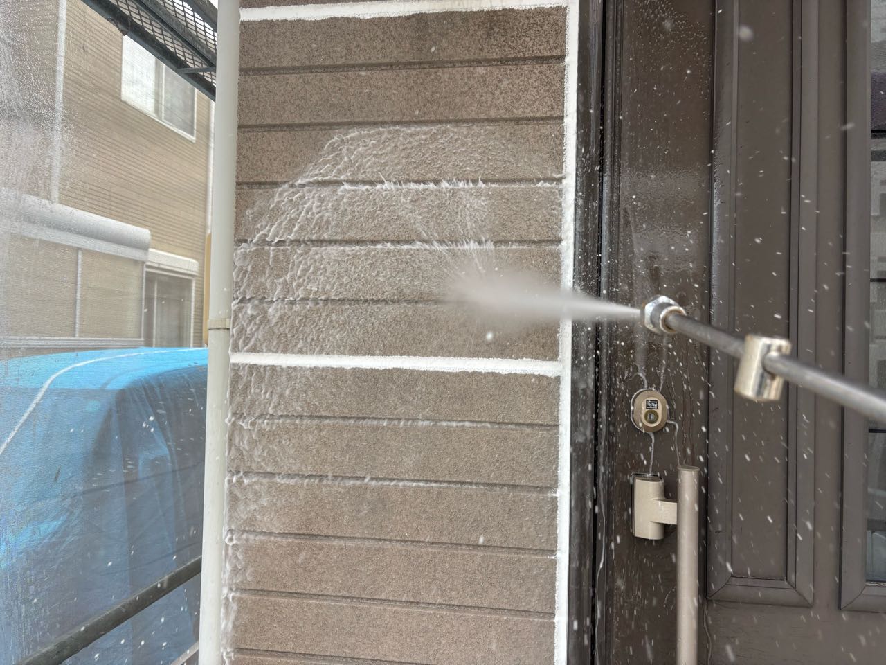 バイオ洗浄塗布です。