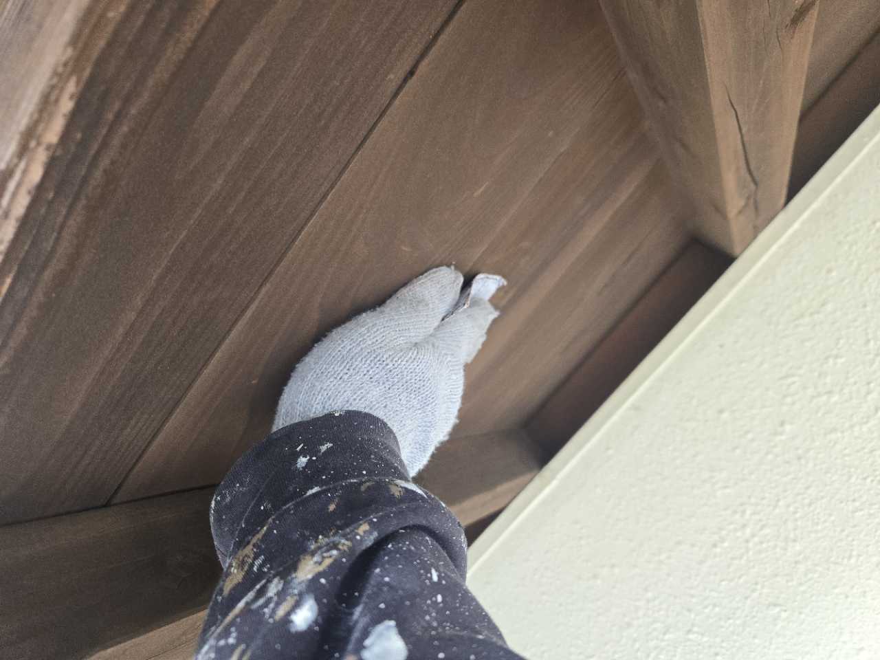 ケレン作業です。