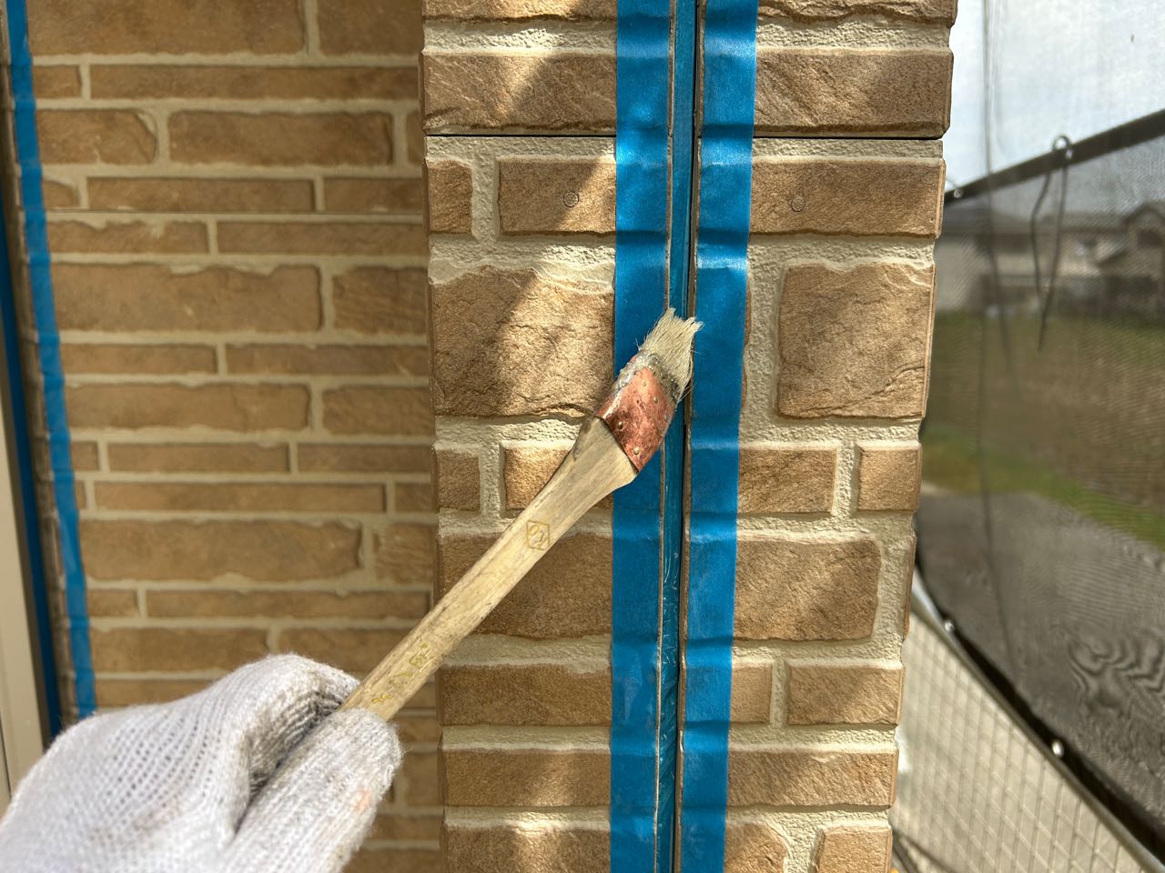 プライマー塗布します。