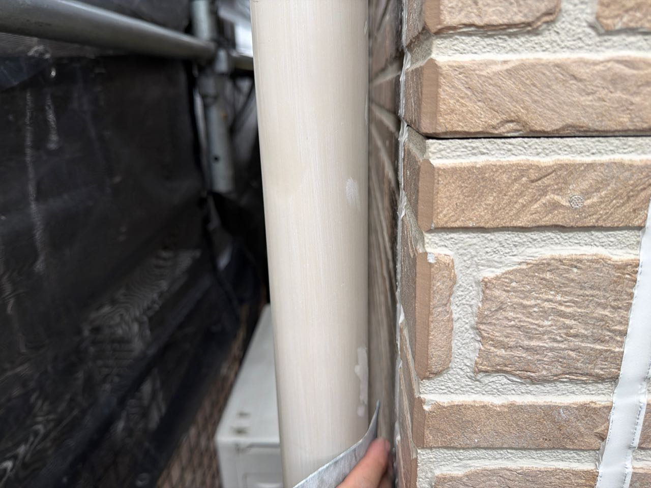 ケレン作業です。