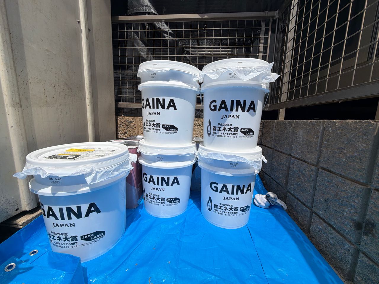 材料検収です。