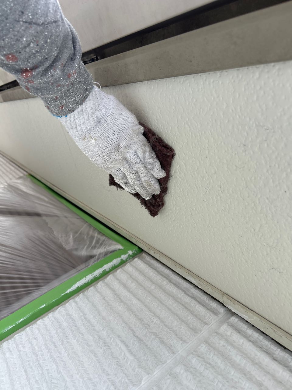 ケレン作業です。