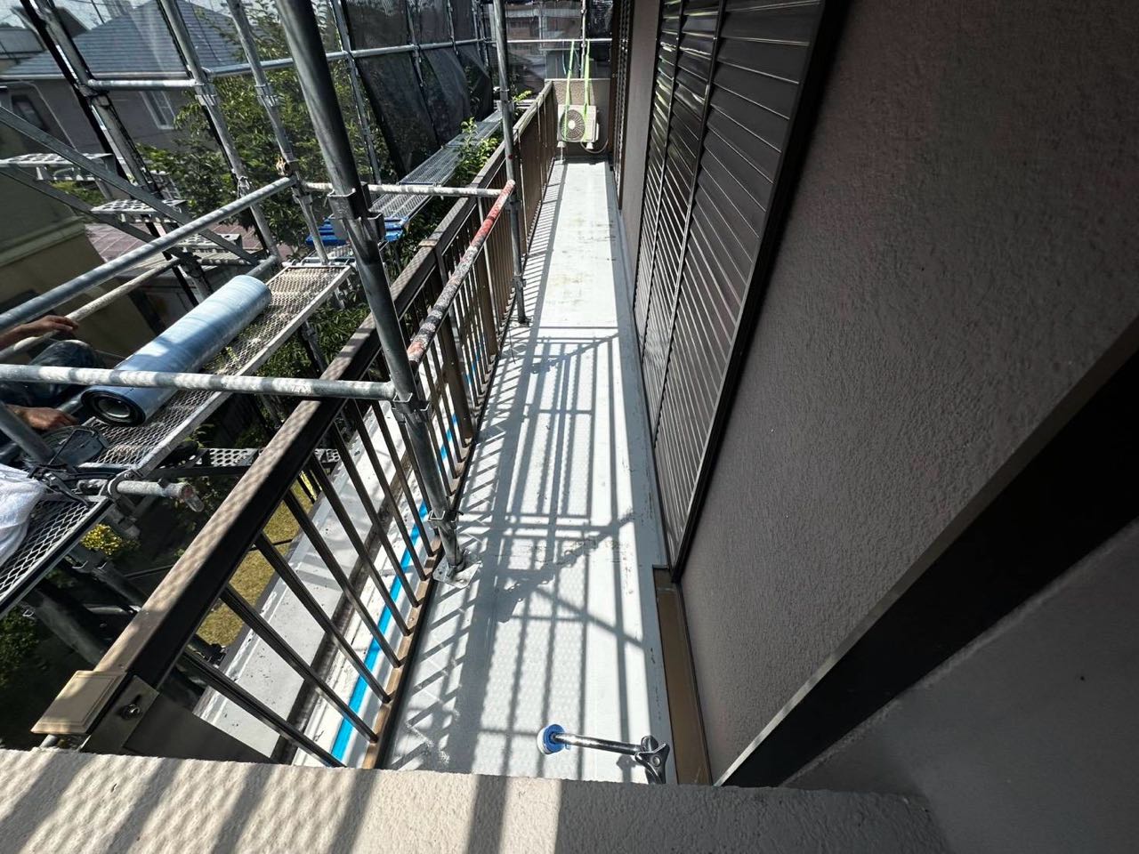 ケレン作業です。