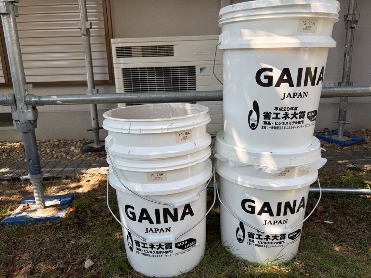 材料検収です。