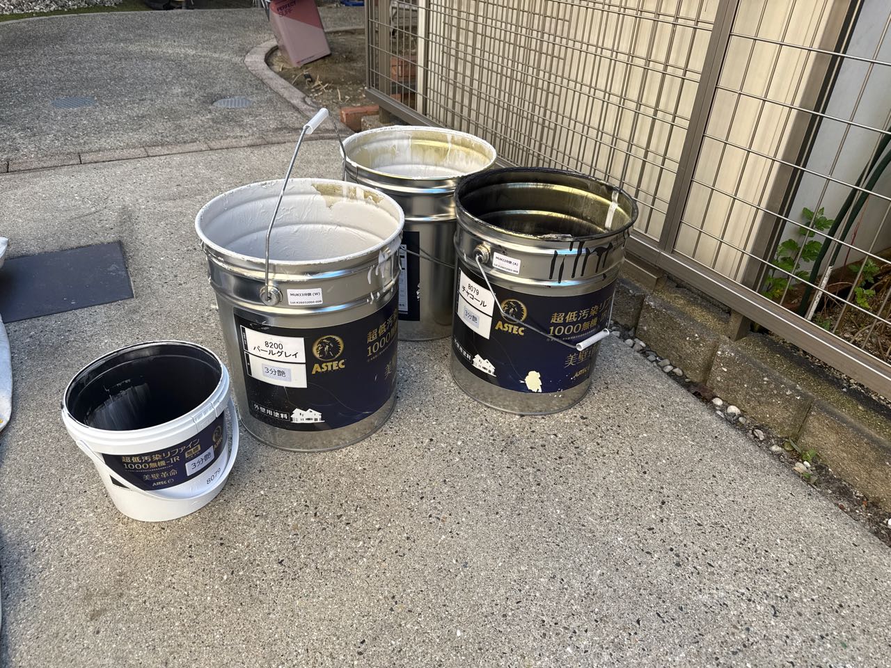 材料検収です。