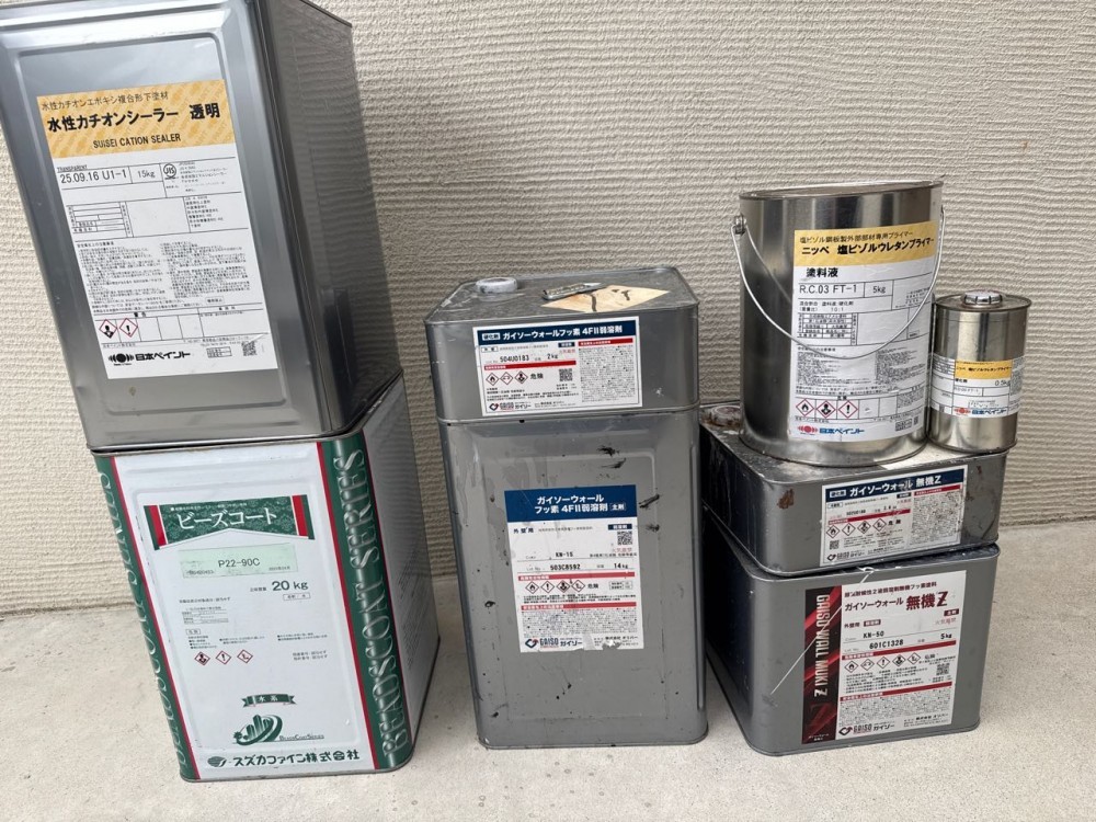 材料検収です。