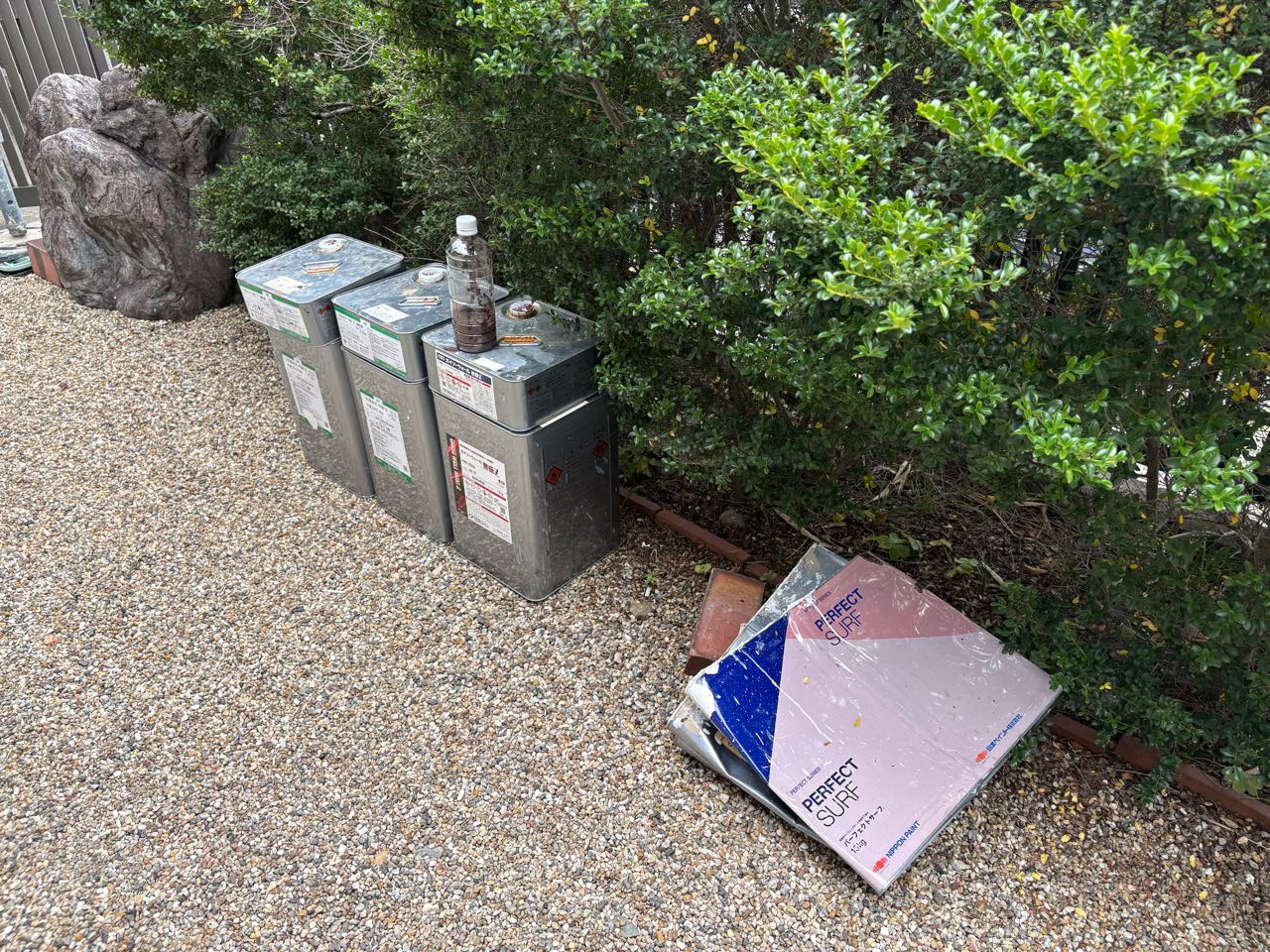 材料検収です。