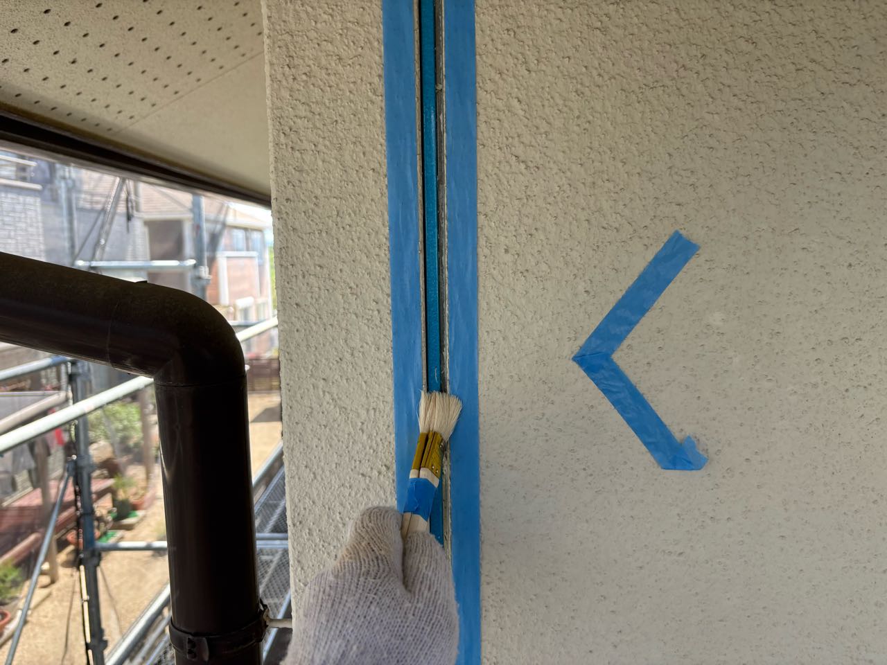 プライマー塗布します。