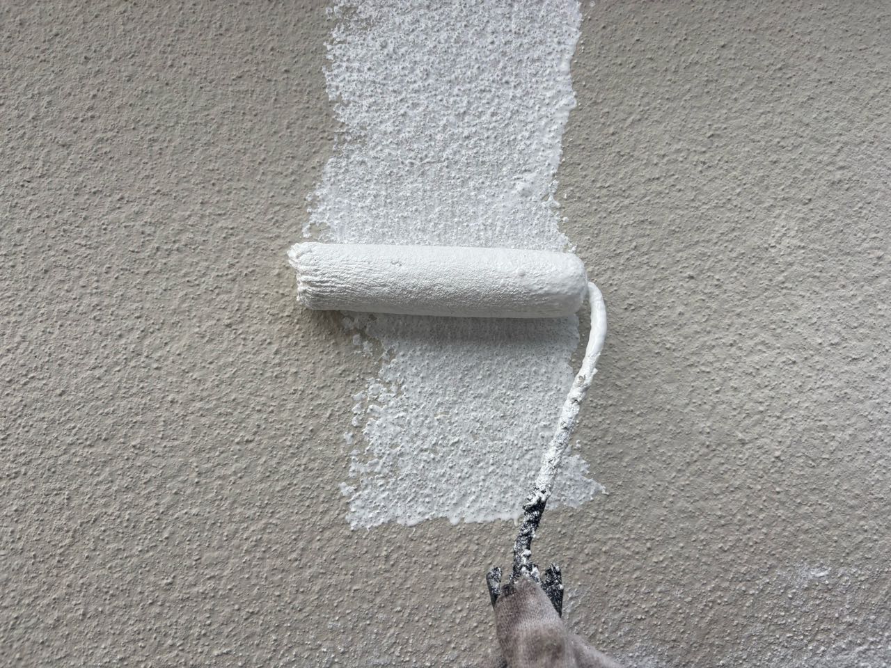 下塗りです。