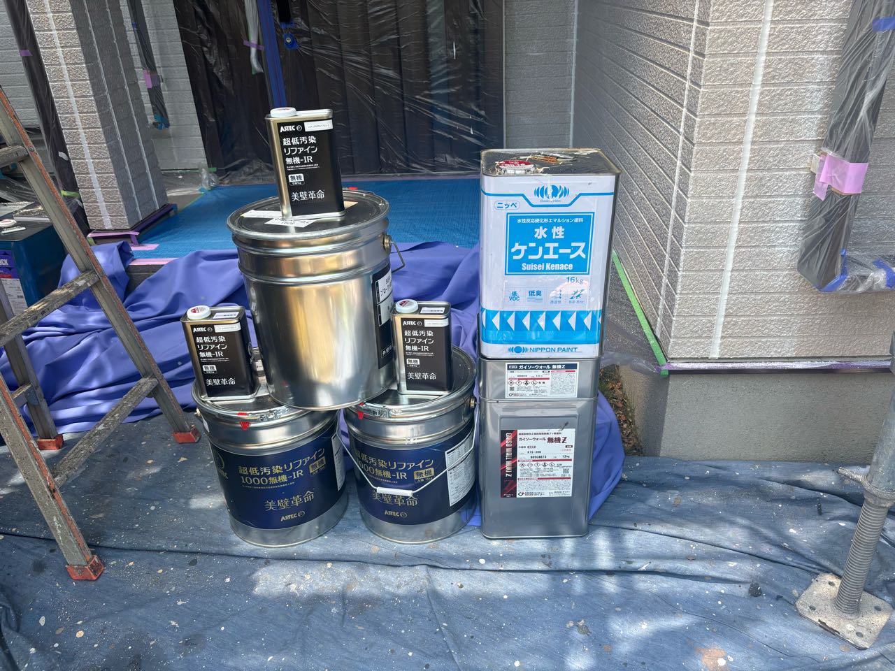 材料検収です。