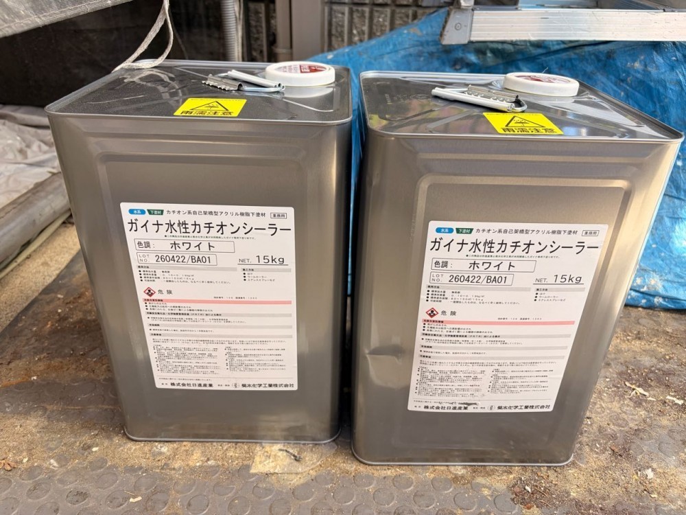 材料検収です。
