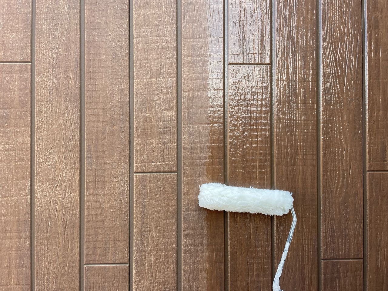 下塗りです。